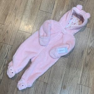 NWT Carter’s Baby Sherpa Cozy Jumpsuit